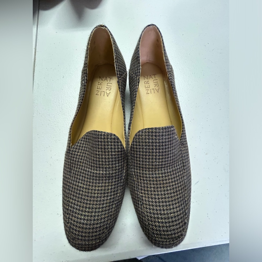 Naturalizer Kate Houndstooth Slip on Loafer